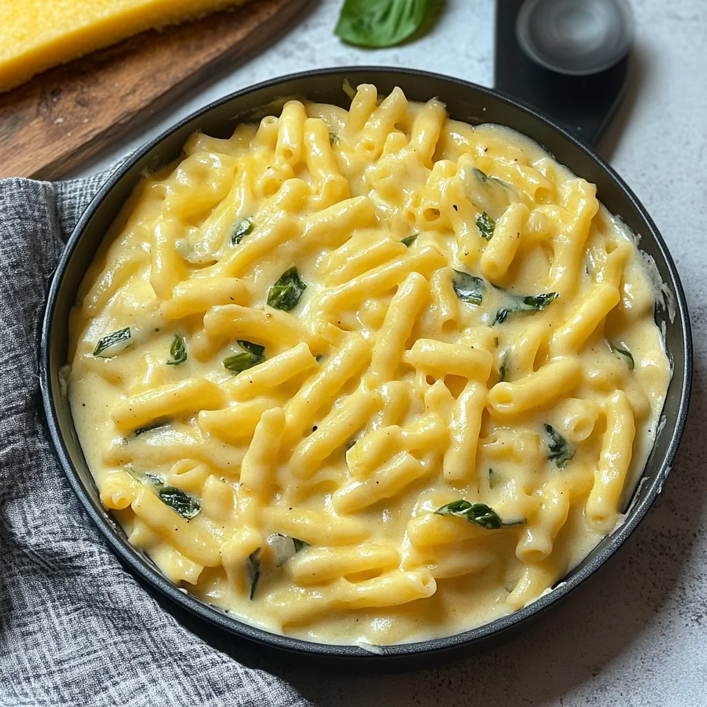 Bärlauch Mac n Cheese - cremig und lecker ( Käse Maccaroni )