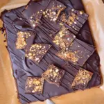 Bruchschokolade selber machen (im Backofen)