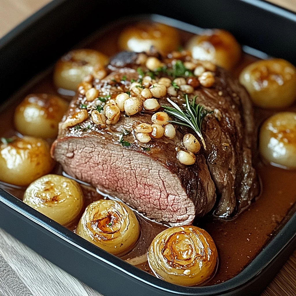 Einfacher Rindfleischbraten