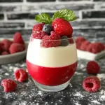 Einfaches Panna Cotta im Glas Rezept