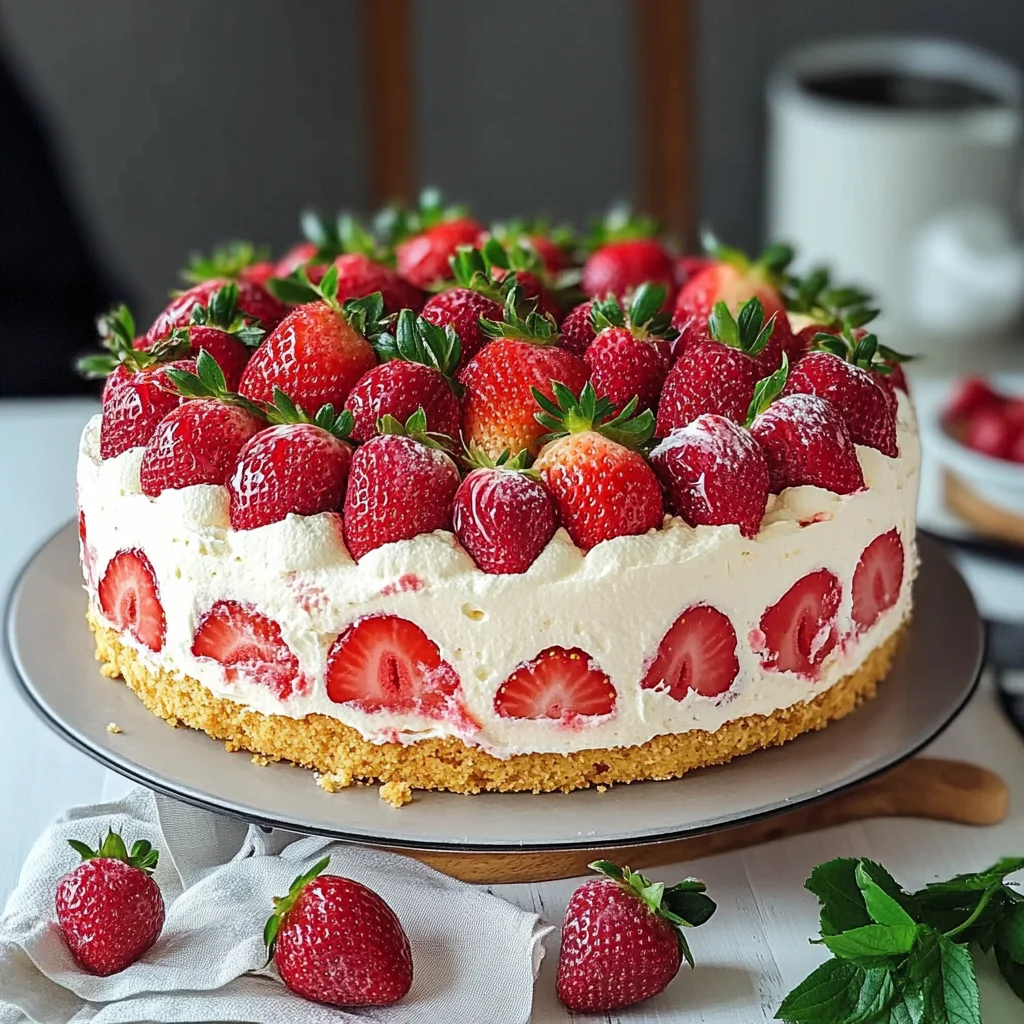 Erdbeer-Sahne-Torte