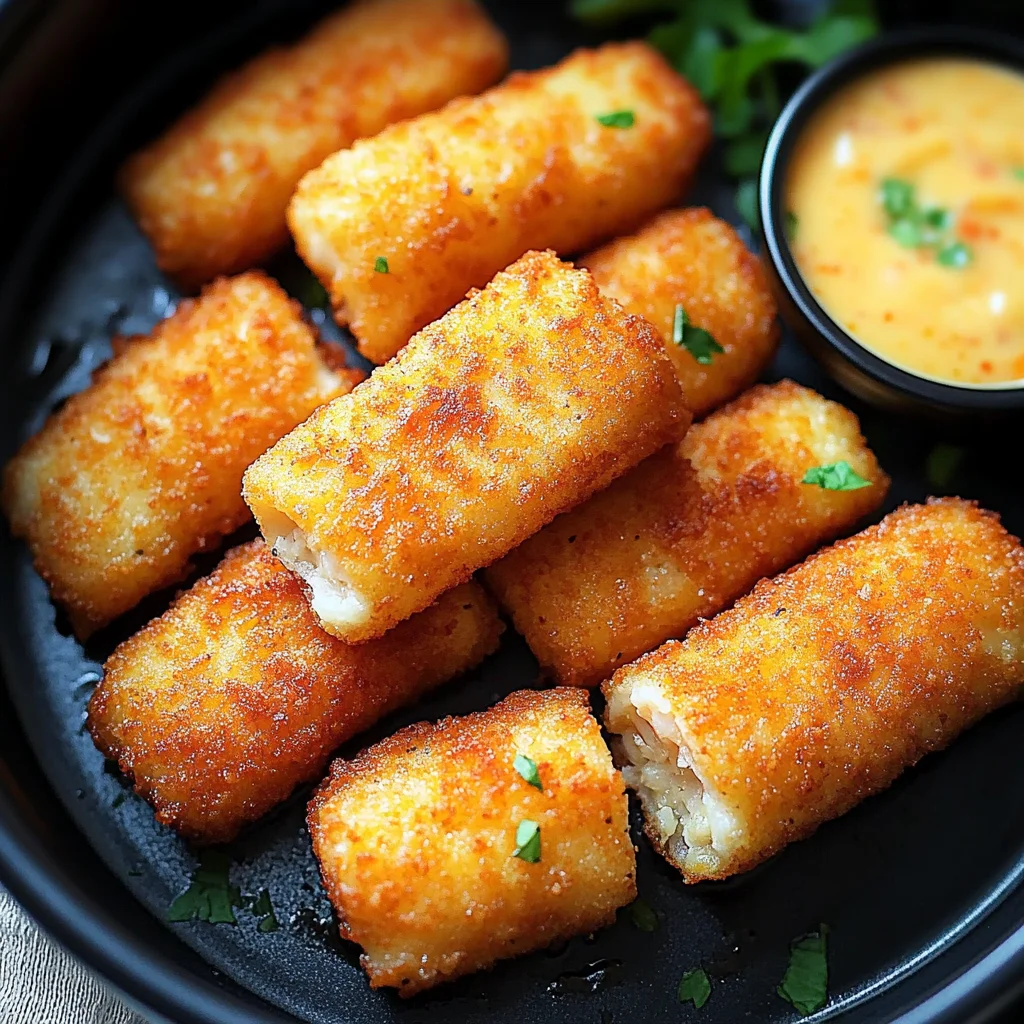 Fischstäbchen aus der Heißluftfritteuse