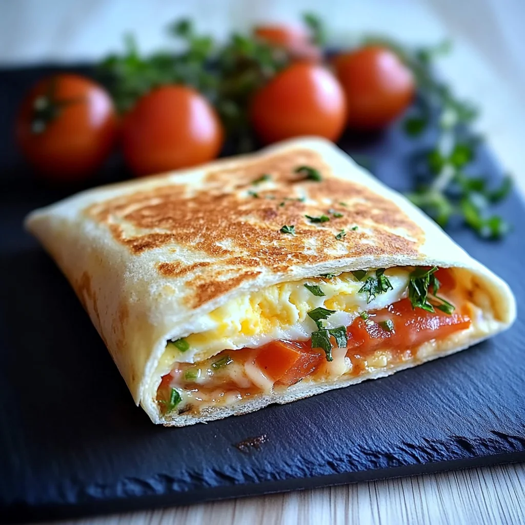Frühstückswrap