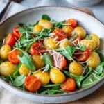 Gnocchi Salat mit Pesto