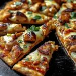 Grillhähnchen-Pizza