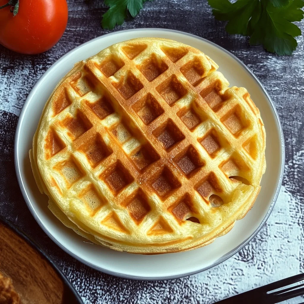 Herzhafte & Fluffige Kartoffelwaffeln - einfach und knusprig