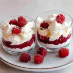 Himbeertraum - mit Baiser