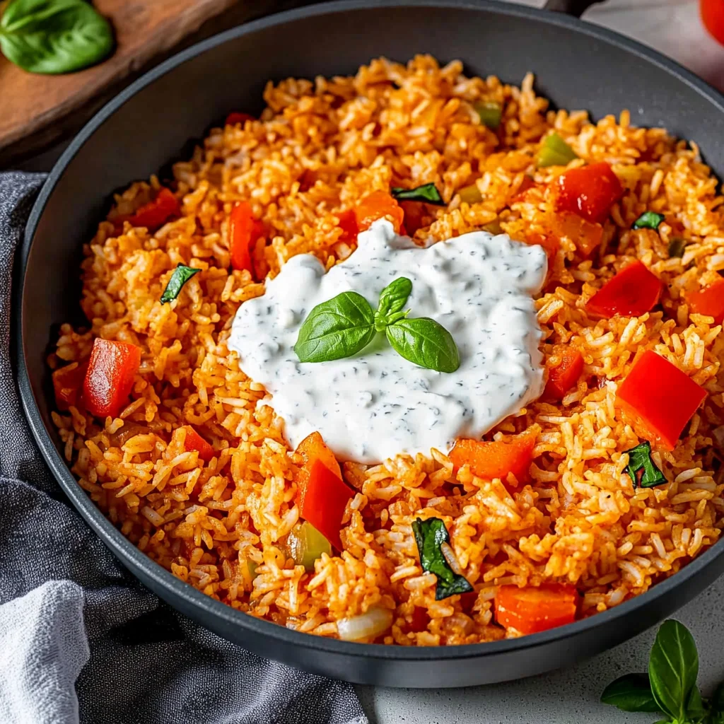 Paprika-Reis-Pfanne