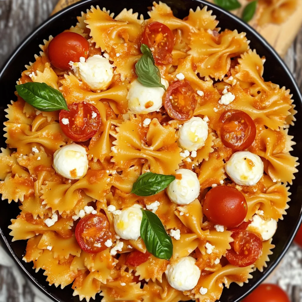 Pasta Tomate-Mozzarella