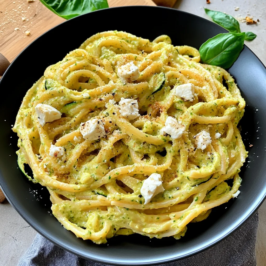 Pasta in Zucchini Sauce