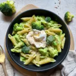 Pasta mit Burrata und Brokkoli