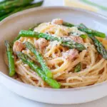 Pasta mit grünem Spargel