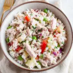 Reissalat mit Thunfisch & Paprika – so einfach