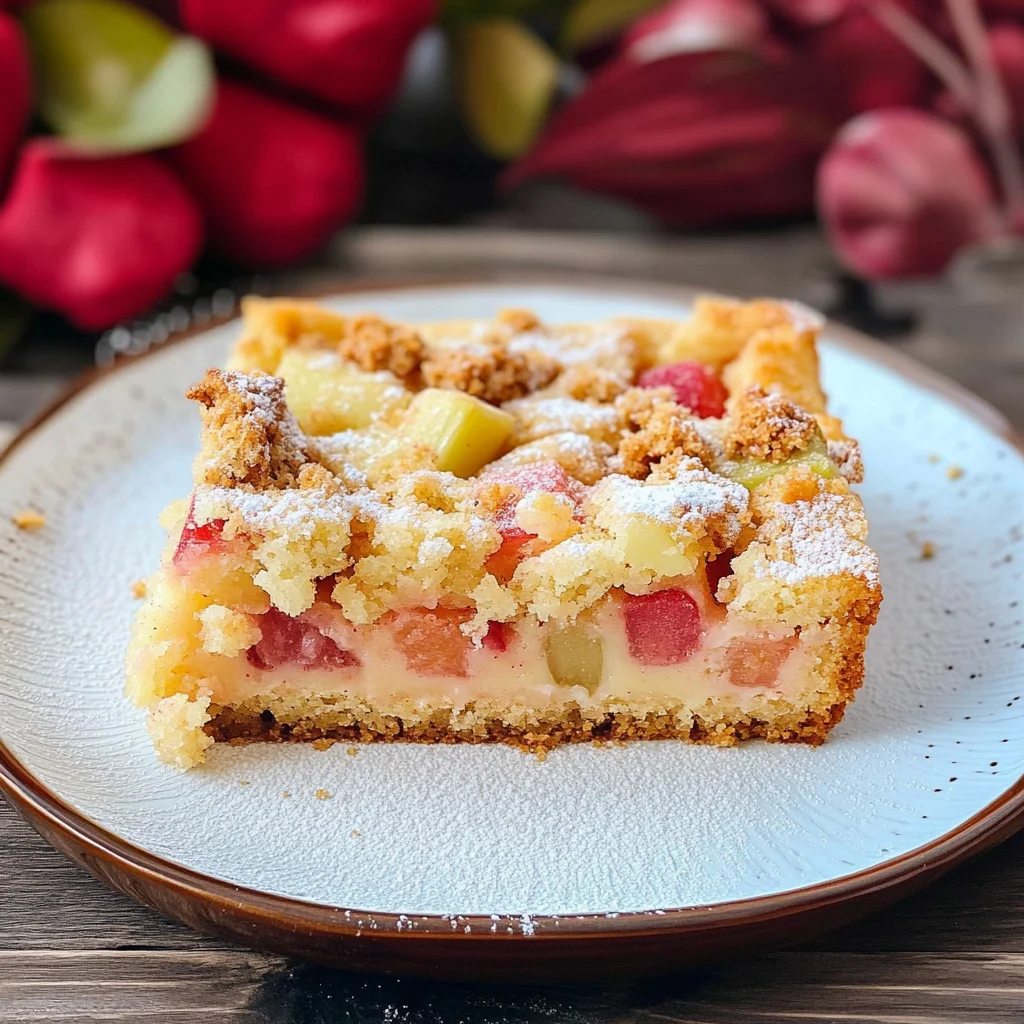 Rhabarberkuchen