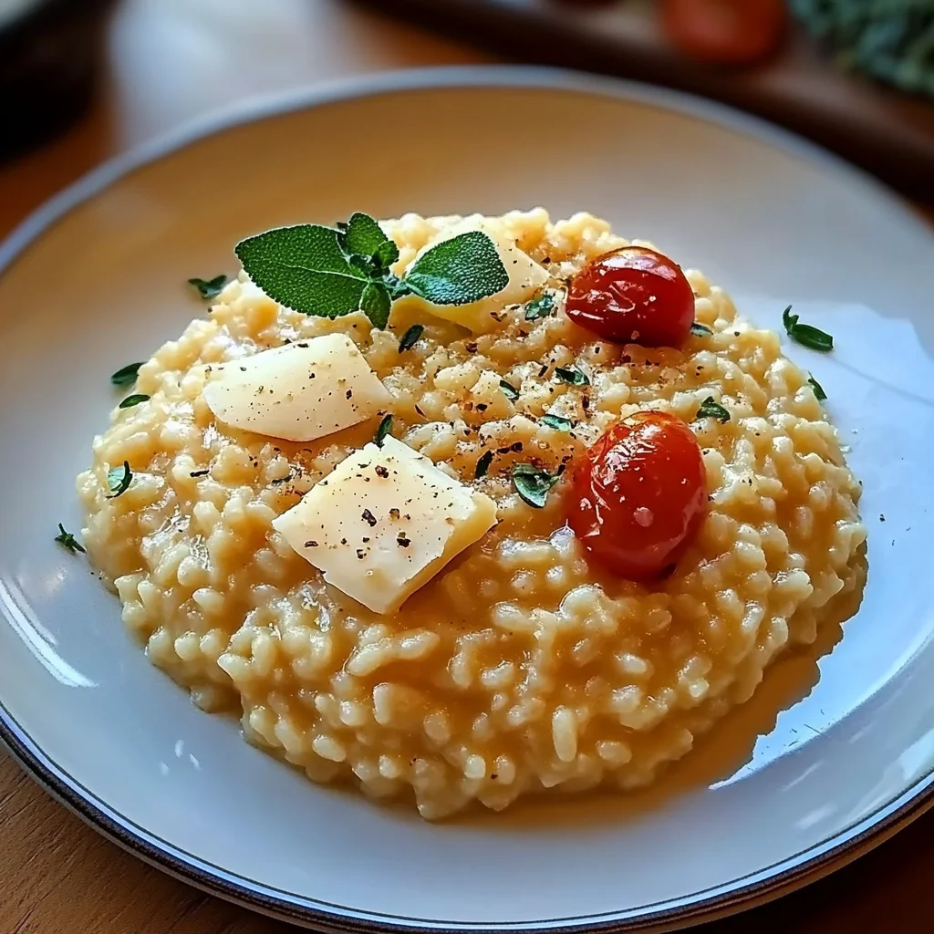 Risotto Grundrezept mit vier Abwandlungen