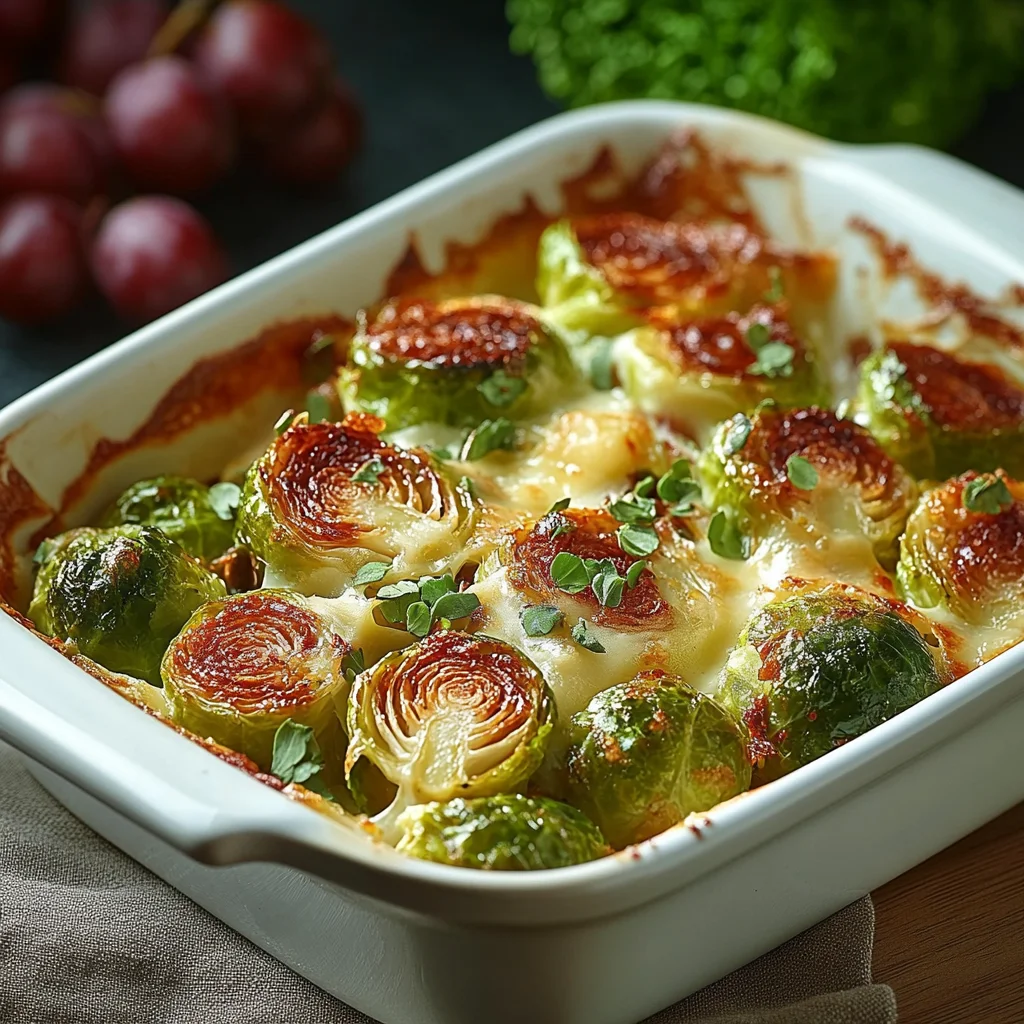 Rosenkohl aus dem Ofen