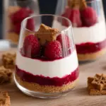 Spekulatius Dessert mit Himbeeren – Nachtisch zu Weihnachten