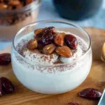 Spekulatius Dessert mit Zimt & Gebrannten Mandeln