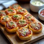 Superschnelle Pizzabrötchen