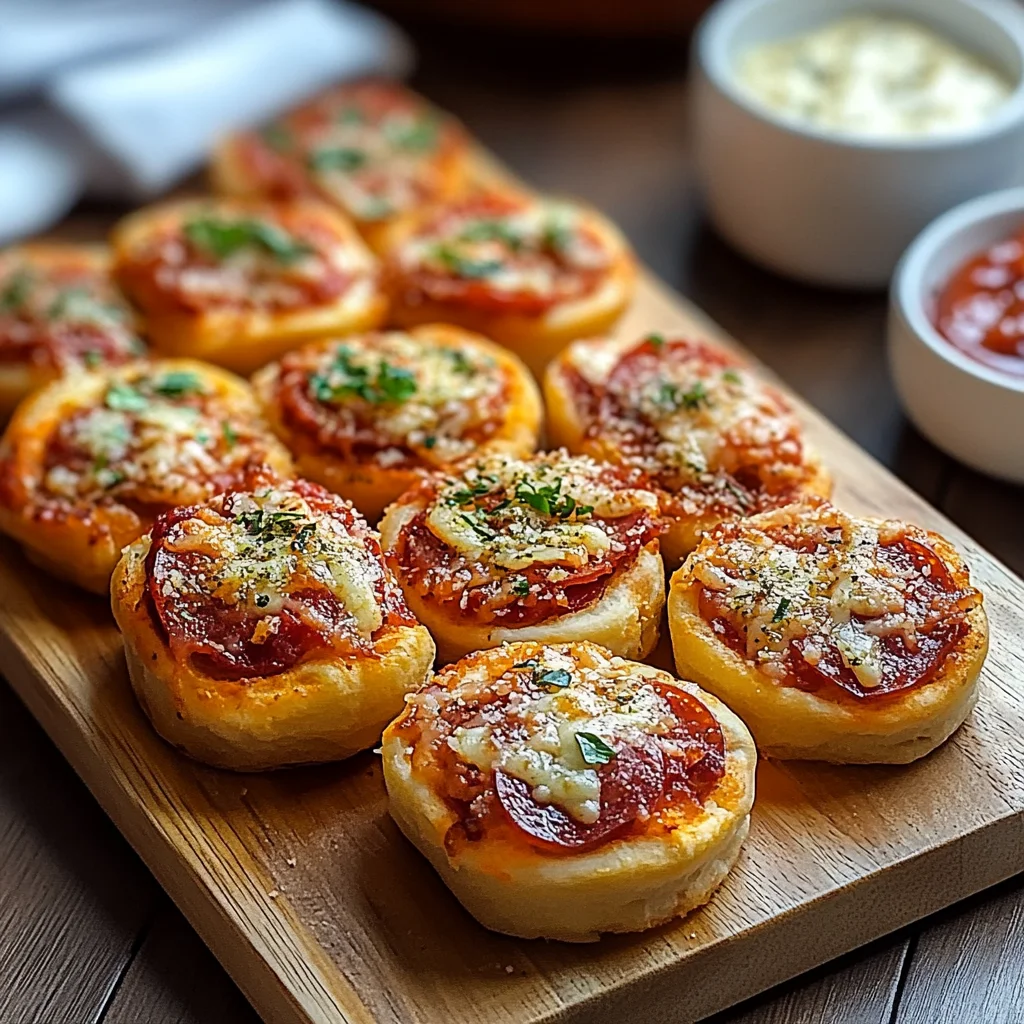 Superschnelle Pizzabrötchen