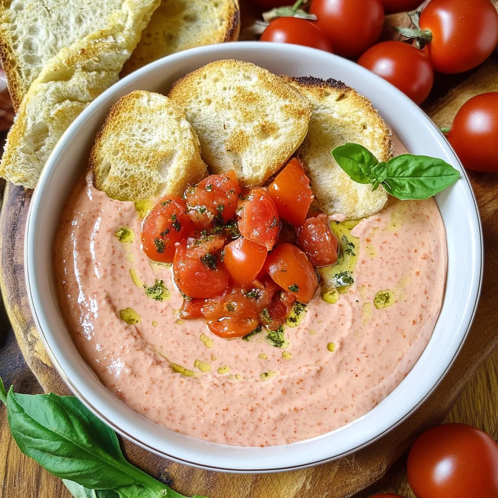 Tomaten-Frischkäse Dip