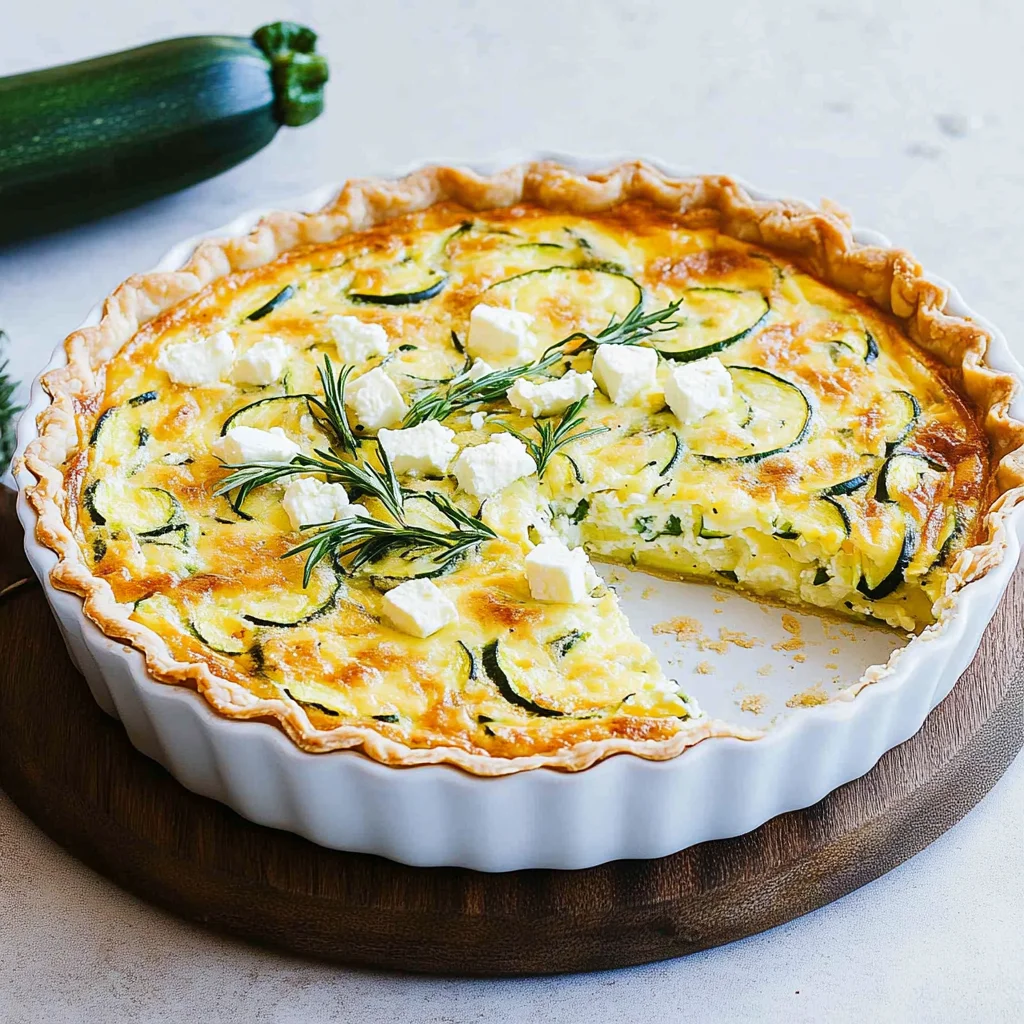 Zucchini-Quiche