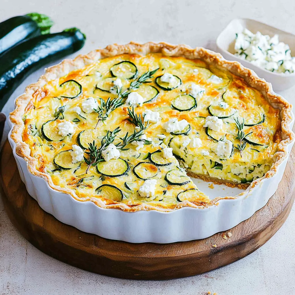 Zucchini-Quiche