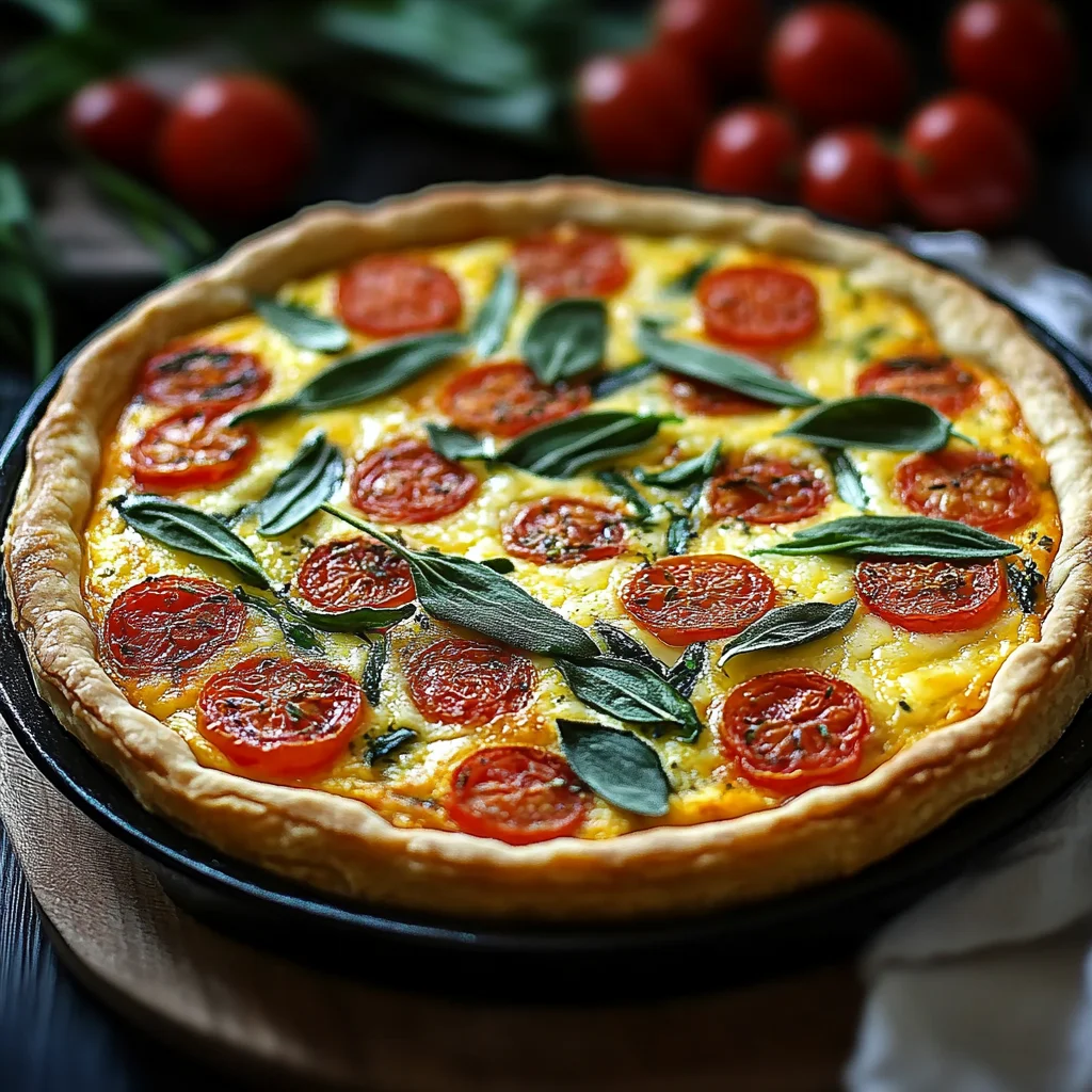 Bärlauch-Quiche