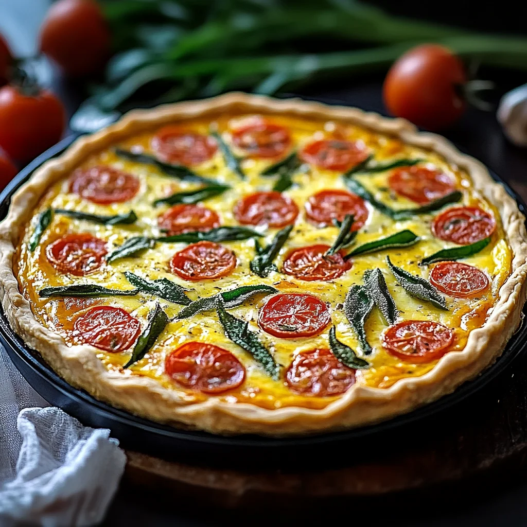 Bärlauch-Quiche