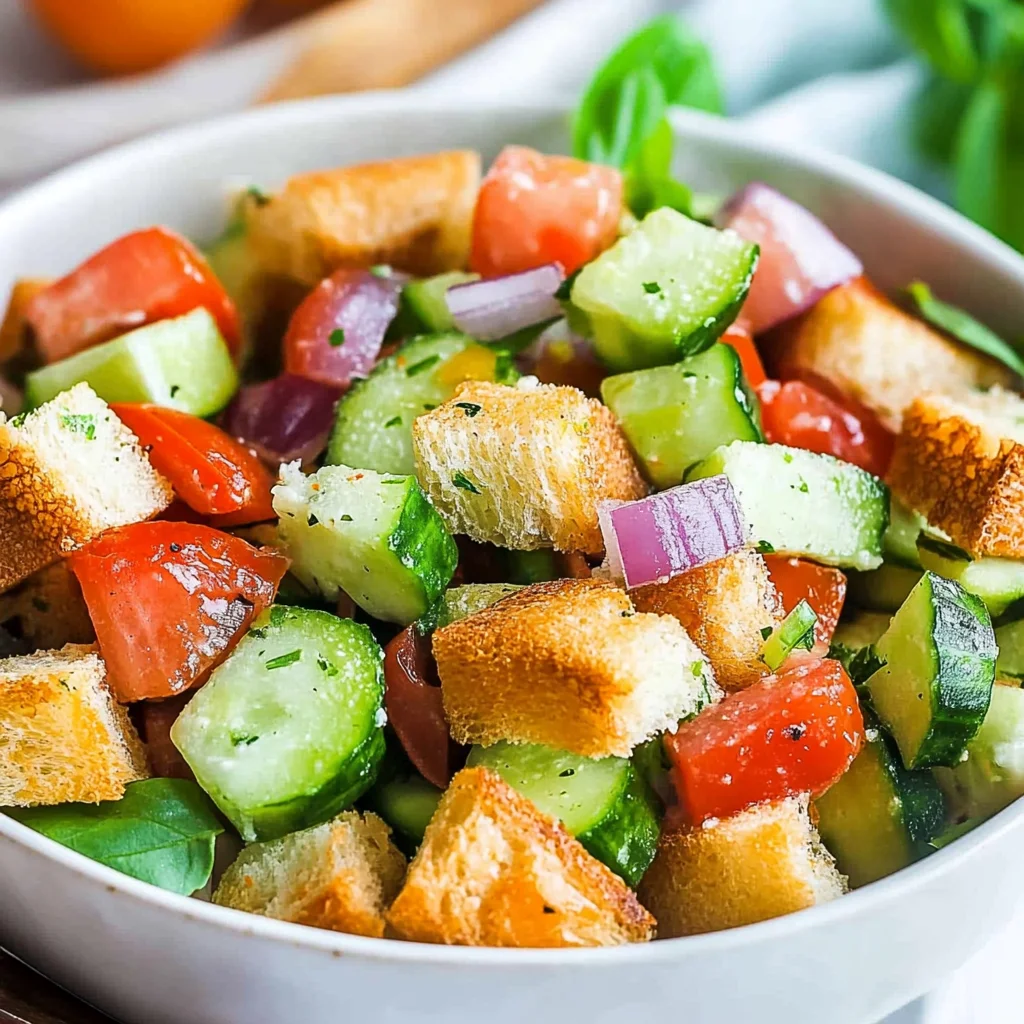 Brotsalat - ganz einfach gemacht