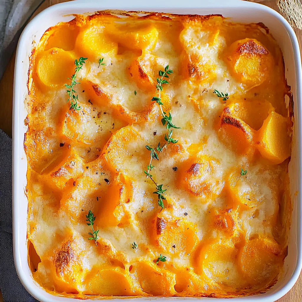 Butternut-Kürbis-Auflauf