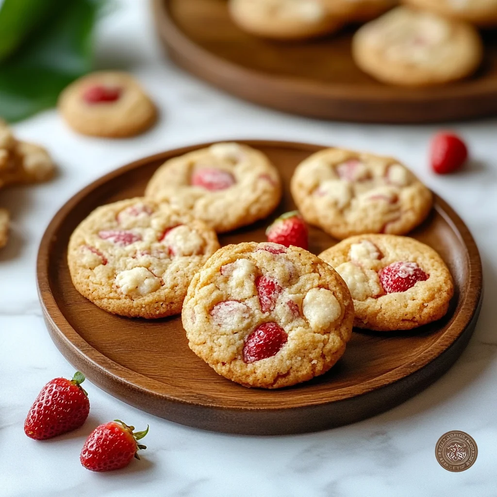 Erdbeer-Cookies