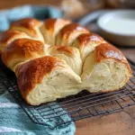 Hefezopf zu Ostern backen - fluffig & einfach