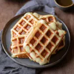 Herzhafte Waffeln mit Käse (Pizzawaffeln)