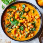 Kürbis-Kichererbsen-Curry