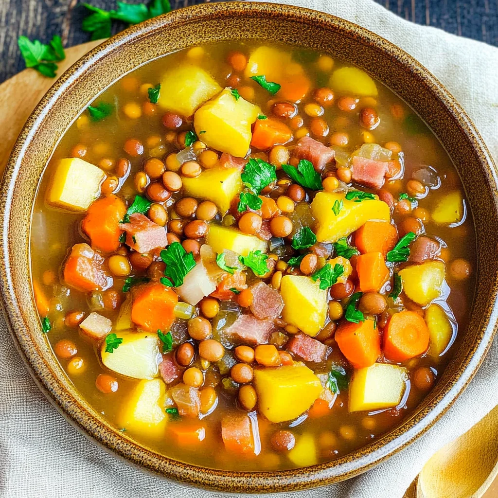 Linsensuppe