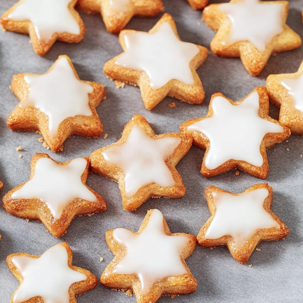 Omas Zimtsterne Rezept - ganz weich & einfach backen