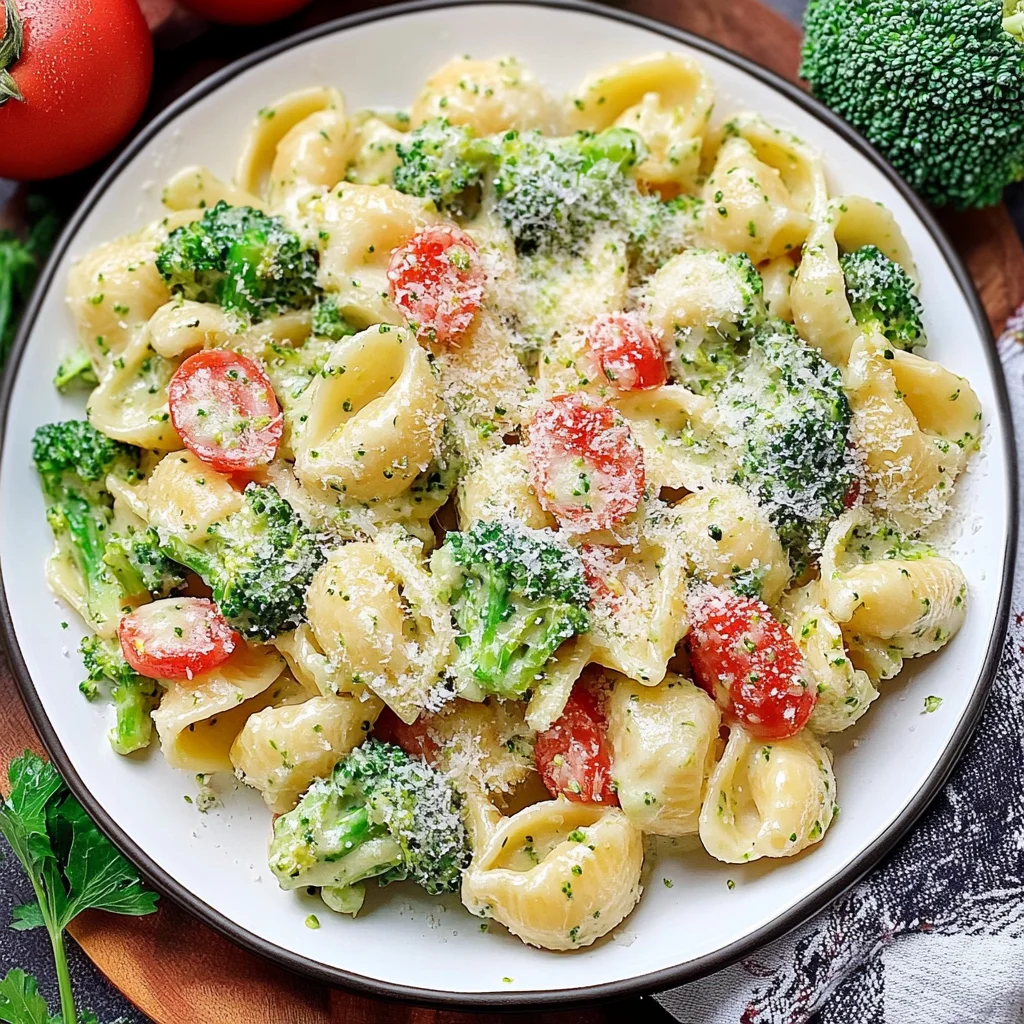Parmesan Brokkoli Pasta