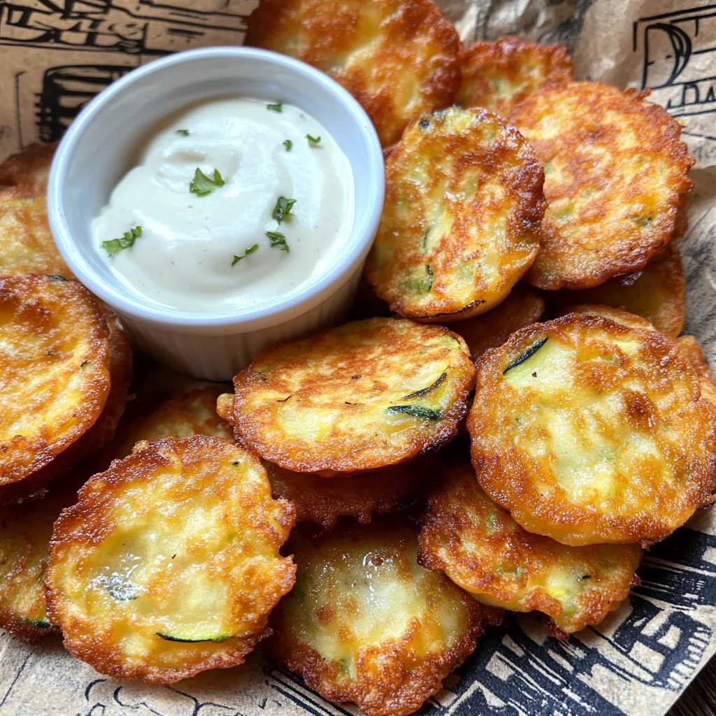 Parmesan Zucchini Taler (Alternative Puffer)