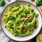 Pasta mit Erbsen