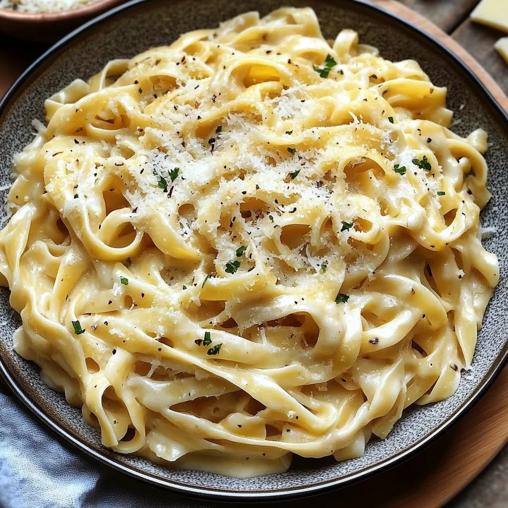 Pfeffer Pasta mit Parmesan