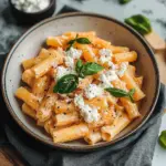 Protein Nudeln mit Hüttenkäse