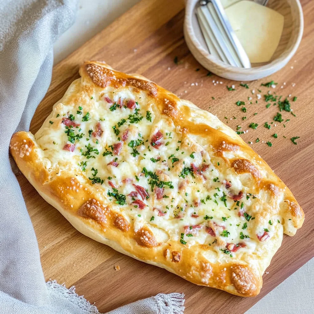 Rahmfladen aus Laugengebäck