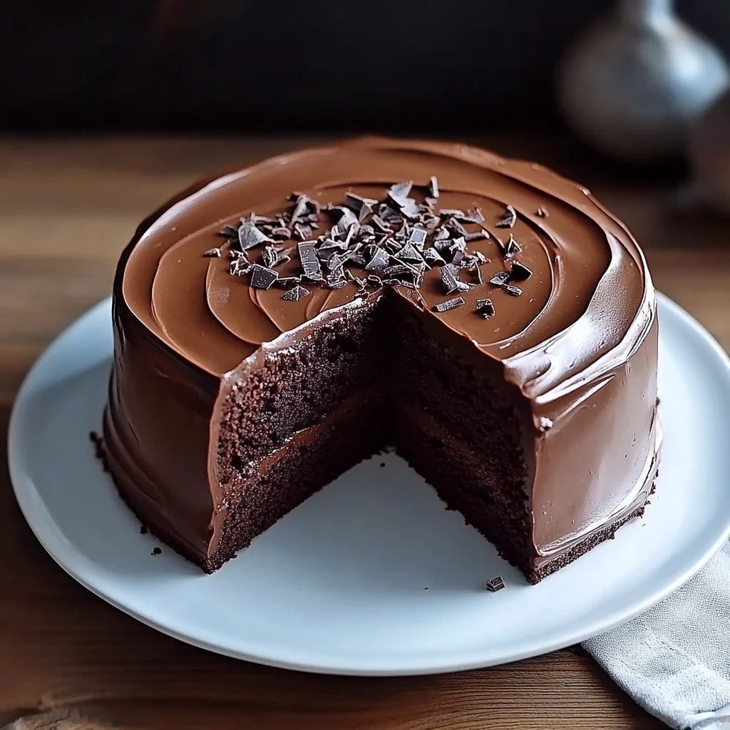 Saftiger Schokokuchen