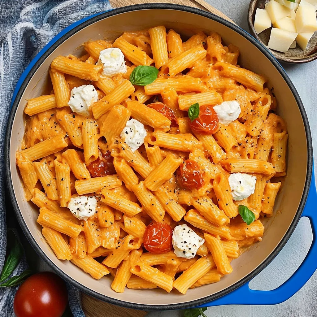 Schnelle Cremige One Pot Pasta einfach und günstig