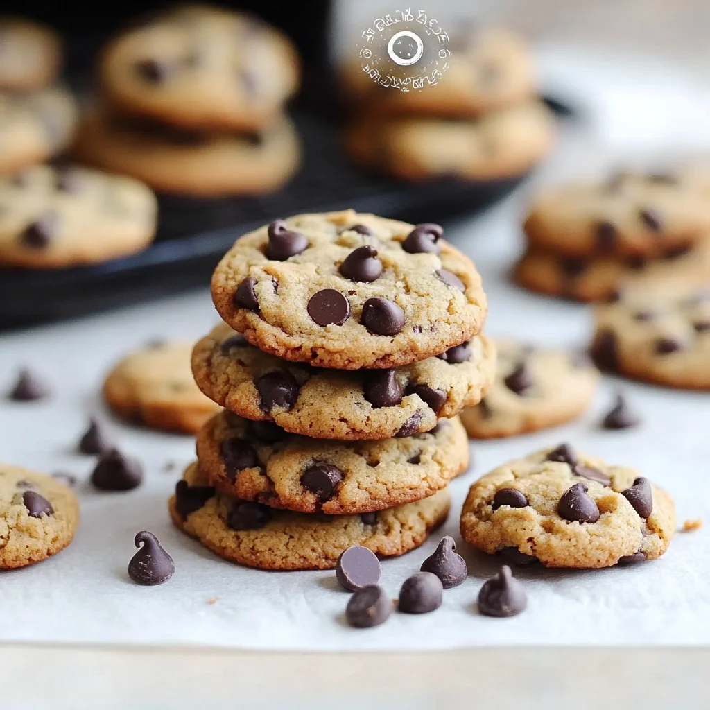Vegane Chocolate Chip Cookies