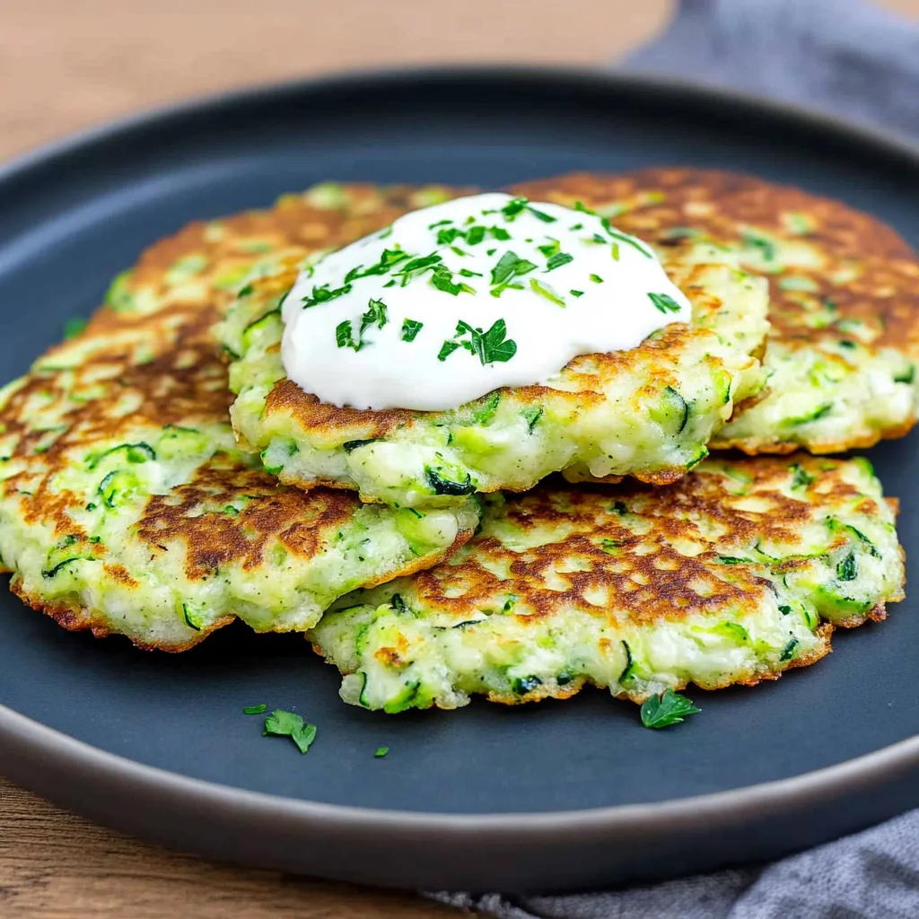 Zucchini Puffer – einfach & schnell