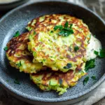 Zucchinipuffer, einfach und schnell