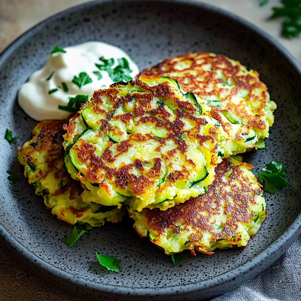 Zucchinipuffer,
