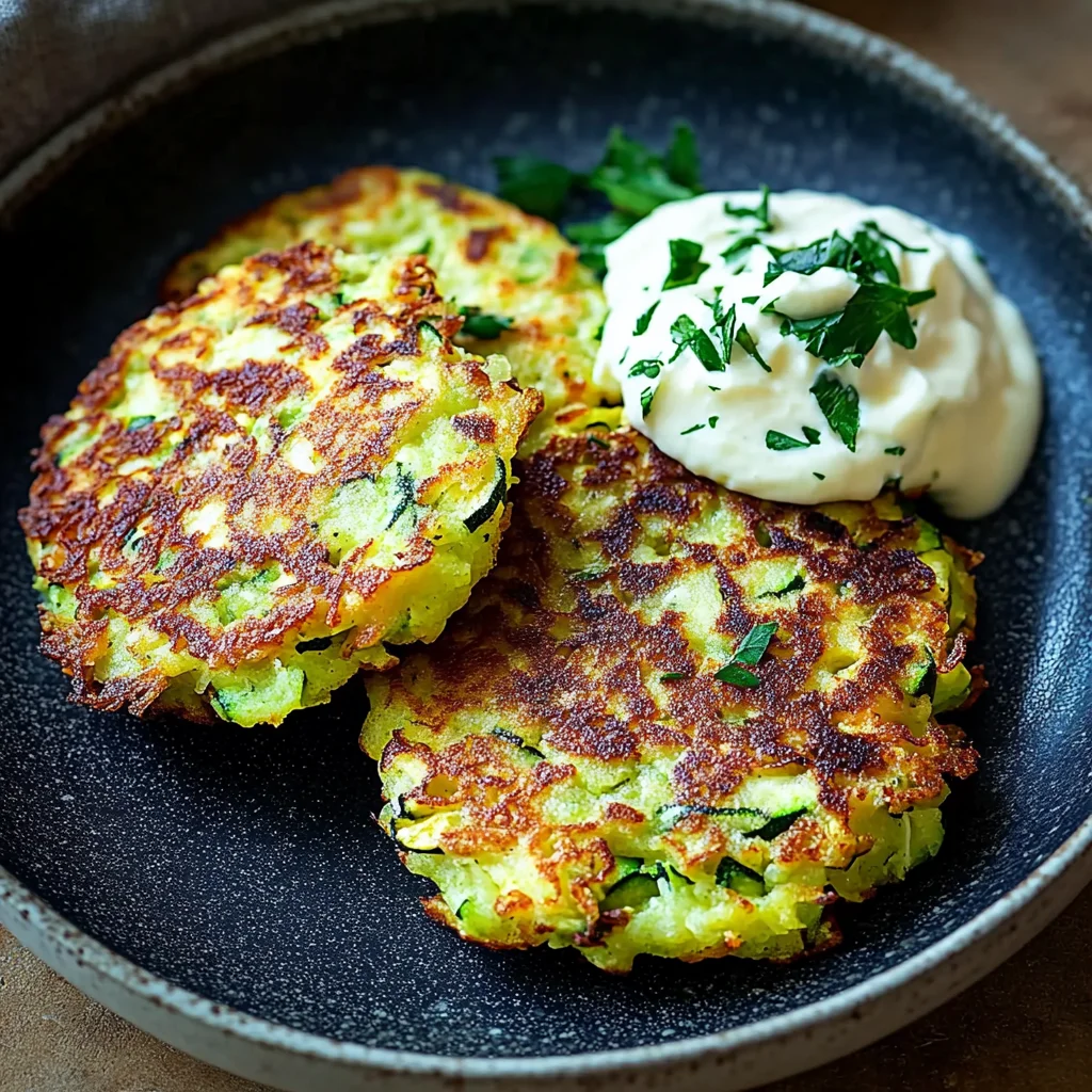 Zucchinipuffer,